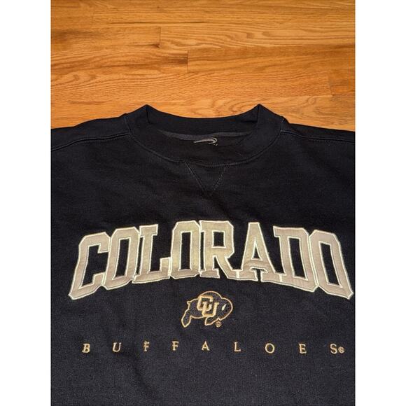 Colorado University Buffaloes Buffs Vintage Cadre Athletic Sweatshirt Size Large - Picture 4 of 9